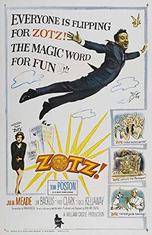 Zotz! (1962) starring Tom Poston on DVD on DVD